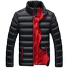 men's fashion clothes autumn and winter warm jacket men's casual large size M-5XL 210818