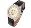 Top sell WINNER fashion watches for Woman Automatic Watch Mechanical watch for lady leather strap WN51
