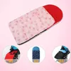 Invierno otoño bebé infantil cálido saco de dormir StrollerCover impermeable 220216