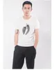 T-shirty męskie J2143-Loks Fitness Men Shirt krótkie rękawe T-koszulę mięśni termiczny Zużycie