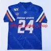 Aangepaste College Boise State voetbalshirt Jay Ajayi Hank Bachmeier Khalil Shakir Andrew Van Buren Habibi-Likio Stefan Cobbs Jesaja Bagnah