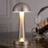 Lampe de table à LED de lumière nocturne avec capteur tactile 3 niveaux luminosité Rechargeable batterie légère table de nuit légère au pavé308o