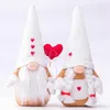 Valentijnsdag Gnome Dolls Spring Party Faceless Doll 8 Styles Gnome-Doll Handgemaakte Woondecoratie Knuffels DD830