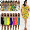 Mulheres Designer Dos Desenhos Animados Vestidos Impressos Sexy Mini Saias Sem Mangas Bodycon Alta Qualidade Skinny Clubwear Vestido Casual