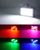 12pcs LED colorato flash disco strobo Effetti LED LED RGB Luci di controllo del suono del suono DJ Stroboscopio per il matrimonio di Natale Show243M