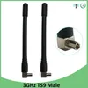 Antena gsm 3G 4G lte con opciones de conector TS9 CRC9 antenas de goma inalámbricas de alta ganancia lora 1920-2670 Mhz para módem Huawei 3 dbi