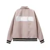 [CODE:OCTEU03]2021 Baseball Jacket womens mens brodé essentials coat brouillard jaune rose peur haute qualité de dieu homme bombardiers