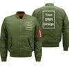 vintage military bomber jacket