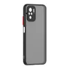 Amazon Colors Edge TPU Hard PC Slim Frostat Matt Telefon Väskor Mobilbakgrund För Xiaomi RedMi Not 10 5G A