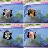 Adesivos de parede Creative Pig Crack Car Starther Horse Dog Animais Pet Funny Puppy Home Decora