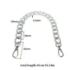 41CM Metal Purse Bag Chain Strap DIY Handles Replacement for Handbag Chain Belts Shoulder Bags Straps Bag accessories