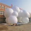 Giant White Inflatable Pavilion Foam Bubble Pavilion With Blower and LED strip For Music Party Decoration