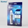 Novo km-6630 4in1 Multifuncional Elétrico Nariz Trimmer Recarregável Shaver Clipper Raspeamento Shaving Shaping Device Face Seguro