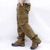 الرجال وزرة الشحن السراويل متعددة جيوب العسكرية التكتيكية العمل عارضة السراويل pantalon hombre الشارع الشهير الجيش السراويل مستقيم 211112