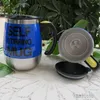 Neue 400 ml-500 ml 8 farben automatische mischen tasse selbst rühren becher große kapazität Kaffeetasse Kaffee Töpfe küche werkzeuge T2I51696