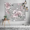 Tapestries Scenic Floral Series Tapestry Camping Travel Beach Towel Room Aesthetic Decorative Cloth Wall Painting5789470