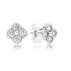 2021 FAHMI 100% 925 Sterling Silver Snowflake orecchini di cristallo di modo di fascino gioielli con perline per le donne regalo spedizione gratuita