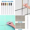 E شق تبييض القلم لون الجدار إصلاح الطلاء السيراميك الطابق بلاط mouldproof ماء الرطوبة إثبات ورائحة منخفضة