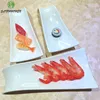 Mode Restaurant Salmon Sashimi Plates Groenten Groenten Schotel Hotel Commerciële A5 Melamine Imitatie Porseleinen Servies