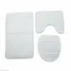 Tropische plant bladgroen stijl badkamer decoratieve 3-delige set antislipmat toiletbrilhoes elegante stijlvolle badaccessoires 21300j