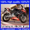 OEM-Einspritzung für Aprilia RSV-125 Rot Schwarz Neu RSV 125 RS 125 RR 125RR 2006 2007 2008 2009 2010 2011 Karosserie 8No.89 RSV125 R RSV125RR RS-125 RS4 RS125 06 07 08 09 10 11 Verkleidung