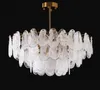Francuskie kryształowe żyrandole lampy oświetleniowe salon biały konsystencja willa nowoczesna lekka luksusowa jadalnia dekoracyjne światła 2542