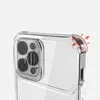 Custodia per fotocamera Protezione per obiettivo Custodia per telefono TPU trasparente per PC ibrida trasparente per iPhone 12 11 Pro Max XR XS 8 7 6 Plus