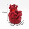 Heart flower pot silicone mold handmade diy production plaster mold resin chocolate candle food grade baking mold 220117280z