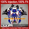 Injektionsformmissor för BMW S-1000RR S 1000RR 1000 RR Blue Black S1000-RR 09-14 19NO.29 S1000RR 09 10 11 12 13 14 S1000 RR 2009 2010 2011 2012 2013 2014 OEM Bodys Kit