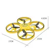 Elektrische Fernbedienungssimulatoren Spielzeug Gestensteuerung Drohne Flugspielzeug RC Quadcopter UFO Flugzeug Handsensor Drohnen 360° Flips2969918