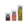 Küche Lebensmittel Lagerung Container Box Kunststoff Candy Box Obst Korb Getreide Transparente Versiegelte Dosen Multi-Kapazität Küche Liefert 210309