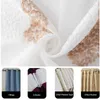 Embroidery Window Yarn Balcony Bedroom White Curtain Tulle Voile Organza Sheer Curtains Fabrics For Living Room 210712