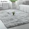 SongKAum Semplicità moderna Shorthair Grandi Tappeti bambino Tatami antiscivolo Tappetini personalizzabili Camera da letto Home Lving Room Rug 210626