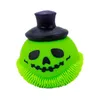 Brilho no halloween escuro fantasma fofo lumin lâmpada de demônio squishy bola sensorial anti estresse bola luminosa bola de crianças festas gi4597871