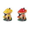 Accessori per statue in miniatura della casa dei funghi del giardino delle fate per Hom 210804