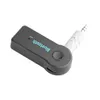 Universal 3.5mm Streaming Car A2DP Trådlös Bluetooth AUX Audio Music Receiver Adapter Handsfree med MIC för telefon MP3 200PCs upp