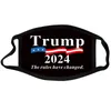 Maschera in cotone nero per adulti Forniture per le elezioni presidenziali degli Stati Uniti del 2024 Maschere Trump con copribocca lavabile traspirante e antipolvere