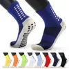 U Stock Männer Anti Slip Football Socken sportliche Lange Socken absorbierende Sportgreifer Socken für Basketball -Fußballvolleyball Running XC299