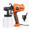 Electric Handheld Spray Gun Hvlp Spay Guns EUUK Plug Airbrush High Power Electrics Paint Sprayer för att måla trämöbler8406186