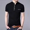 Polo estiva da uomo Polo casual in cotone tinta unita T-shirt traspiranti da uomo Abbigliamento da golf da tennis Taglie forti 5XL