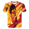 2020 Yaz Anime 3D Karikatür Tee Boy Boy Giyim Çocuklar Güzel Ninja Giysileri Ninjago T Shirt Çocuk Giyim Erkek Kız Gömlek2393041