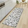 Tapis de cuisine antidérapant 3D Long, doux de 7mm, tapis de bain, paillasson d'entrée de maison, tapis absorbant de salon 220301