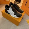 Designer Fashion Trainer Sneaker Intage Casual Shoes Virgils Alligator-Präglad Svart Grå Brun Vit Grön Kalv Läder Fransk Ablohs Mens Sko, MPEWX0003