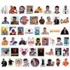 Fedex Shipping Wholesale 50pcs/pack Most Popular Music Stickers Non-random Vinyl Decals Car Luggage Helmet Laptop Skateboard Bottle Decal