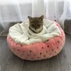 Camas para gatos, muebles, saco de dormir para mascotas, sueño profundo, arena súper suave, nido cálido para otoño e invierno