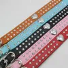 Dog Collars & Leashes Comfortable Suede Fiber Crystal Collar Glitter Rhinestone Zinc Alloy Buckle For Small Dogs Cat XXS/XS/S/M