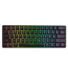 GK61 Swappable 60% Customized Kit PCB Monteringsplatta Case Gamer Mekanisk Känsla Gaming RGB-tangentbord