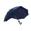 Parapluies mode Persoonlijkheid mannelijke paraplu vrouwen createie dubbele liefhebbers pole top een stuk