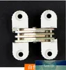 4pcs Hidden Folding Door Barrel Cross Hinge Plastic Invisible Concealed Hinges for Dining Table Connection Furniture Hardware Fact6730234