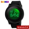 Skmei Sport Watch Mężczyźni LED Duży Dial Zegarek Cyfrowy Wodoodporny Alarm Kalendarz Zegarki Relogio Masculino 1142 Q0524